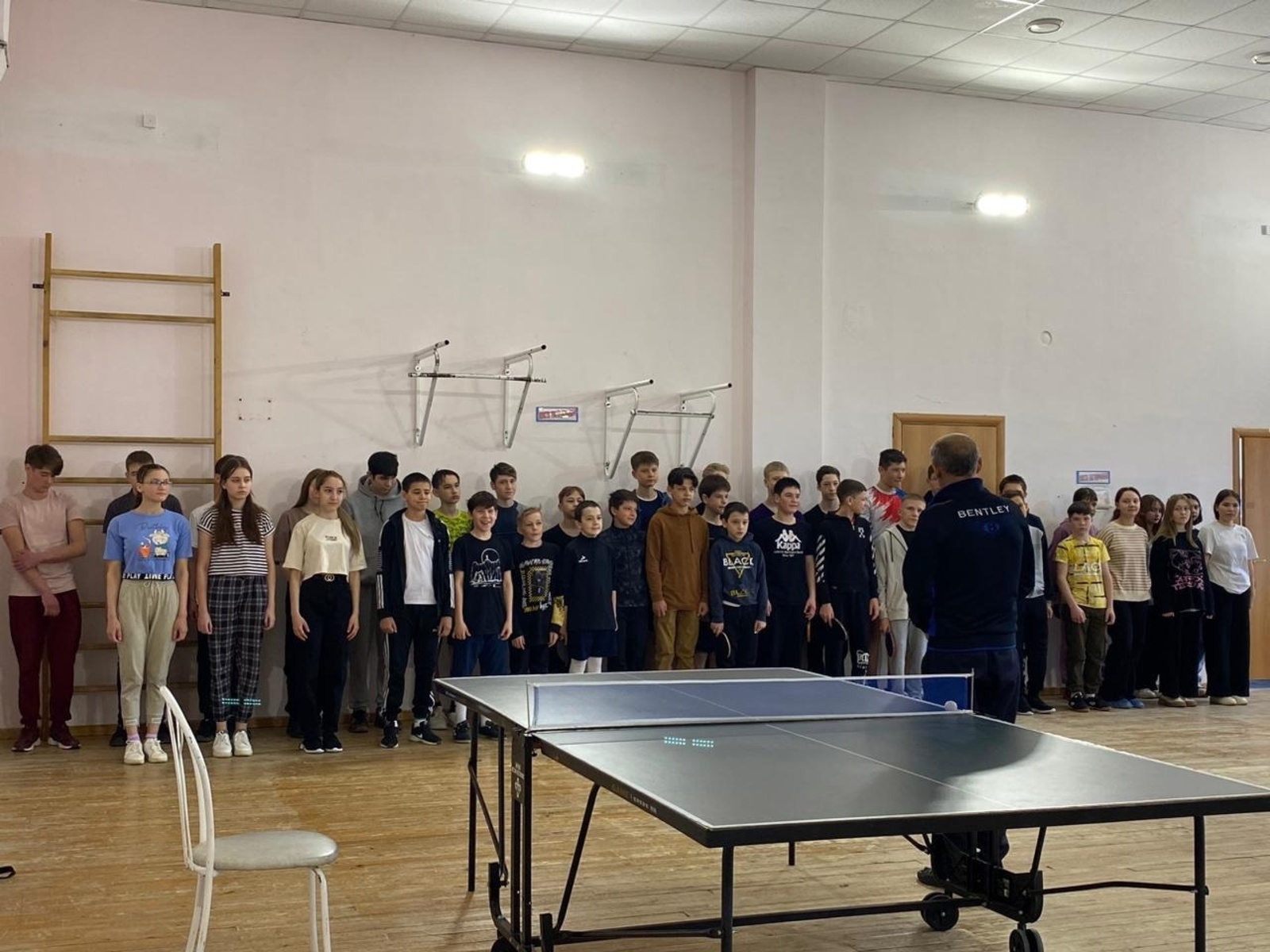 Сегодня в Стерлибашево состоялись соревнования по настольному теннису
