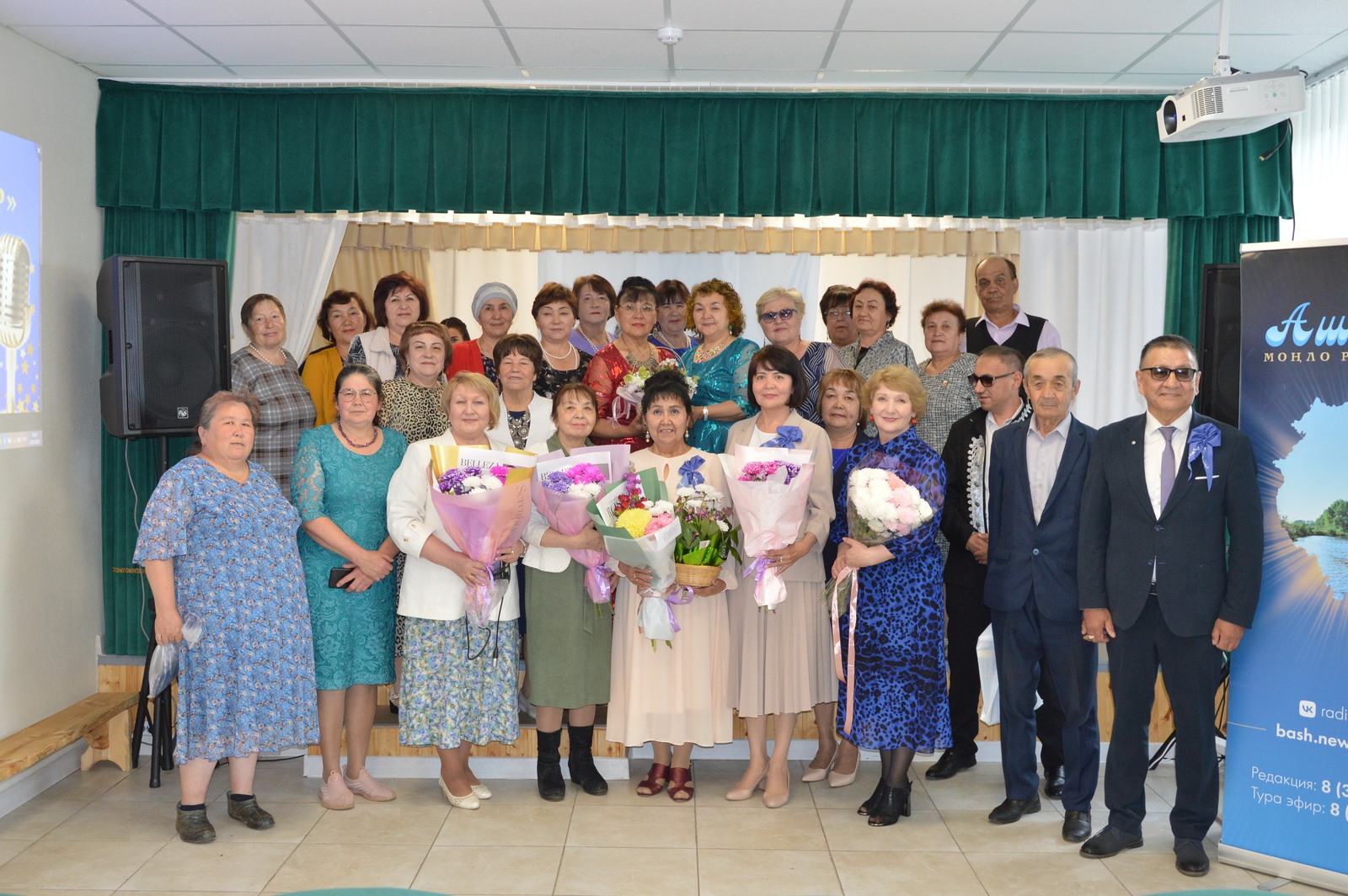 Звезда радио «Ашкадар»  Фануза Багаутдинова отметила юбилей с земляками