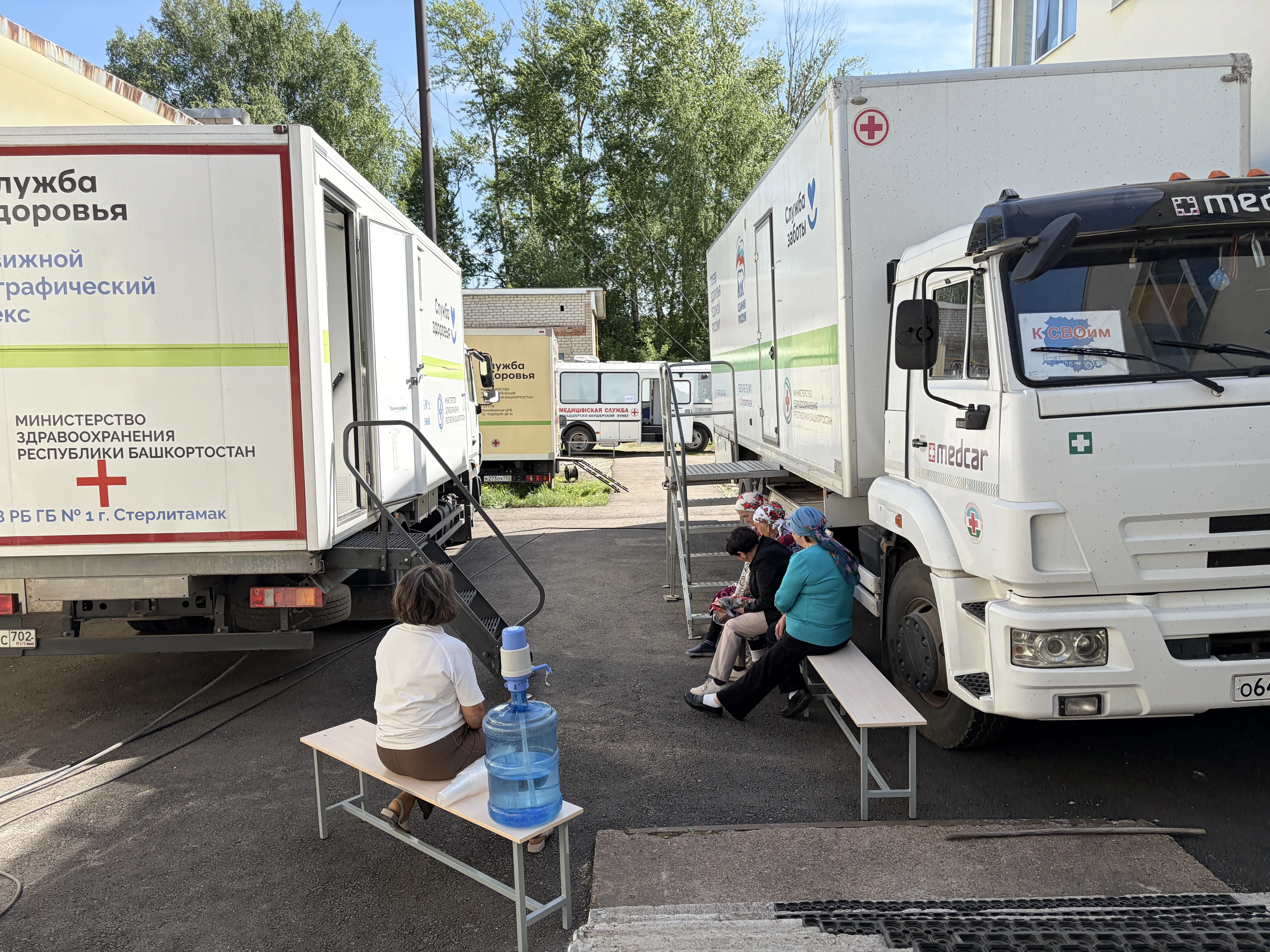 «Поезд здоровья» следует по Стерлибашевскому району