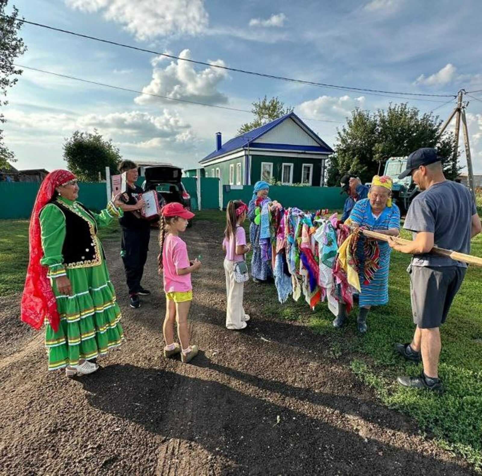 Жители Стерлибашевского района приняли участие в съемках клипа