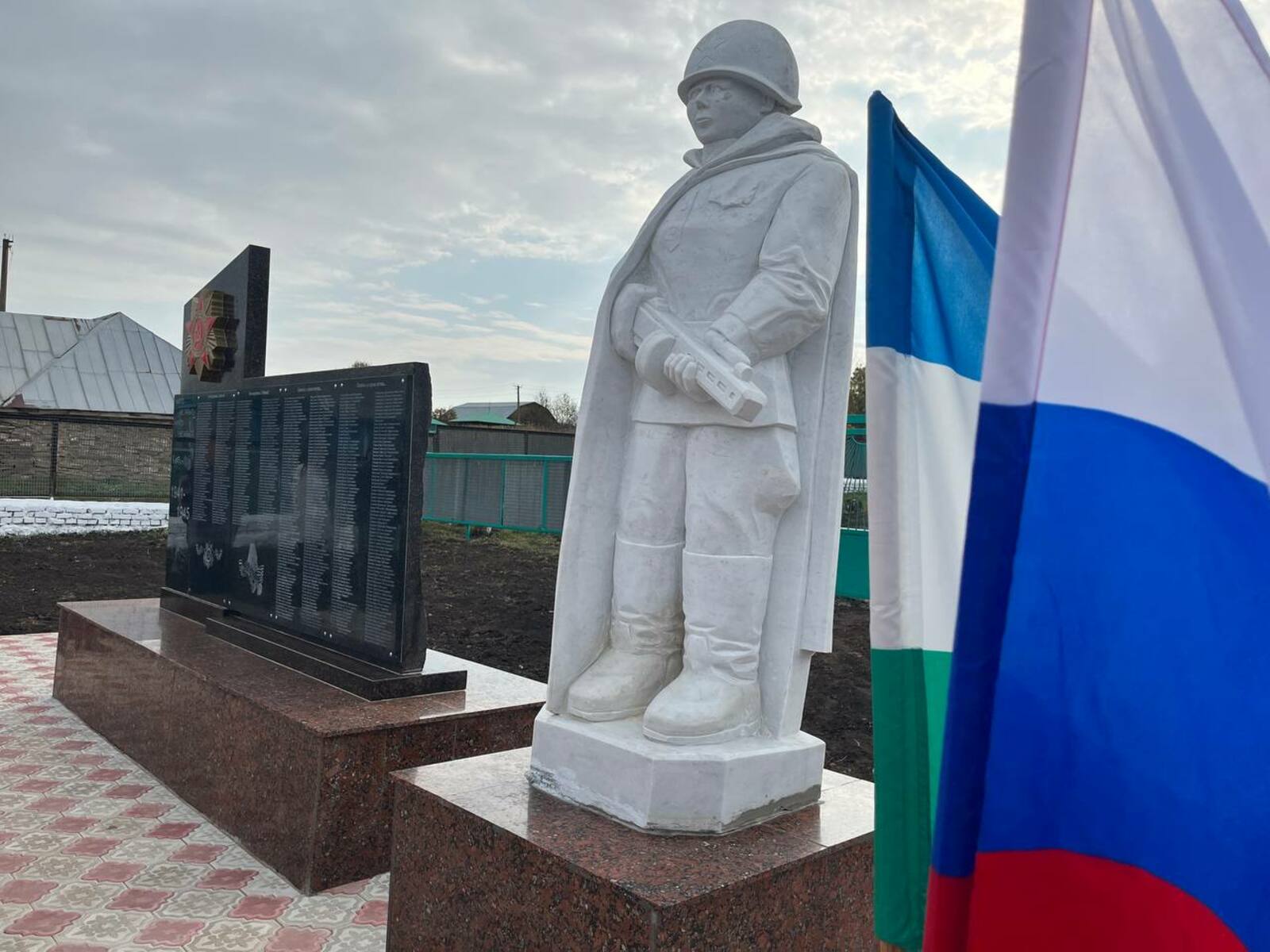 Новая стела в Стерлибашевском районе