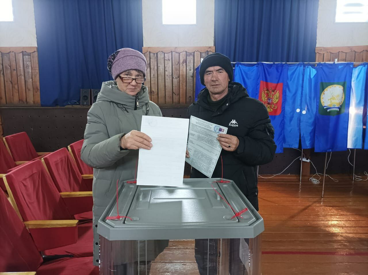 Активность избирателей наблюдается на избирательном участке №2827 с.Кабакуш