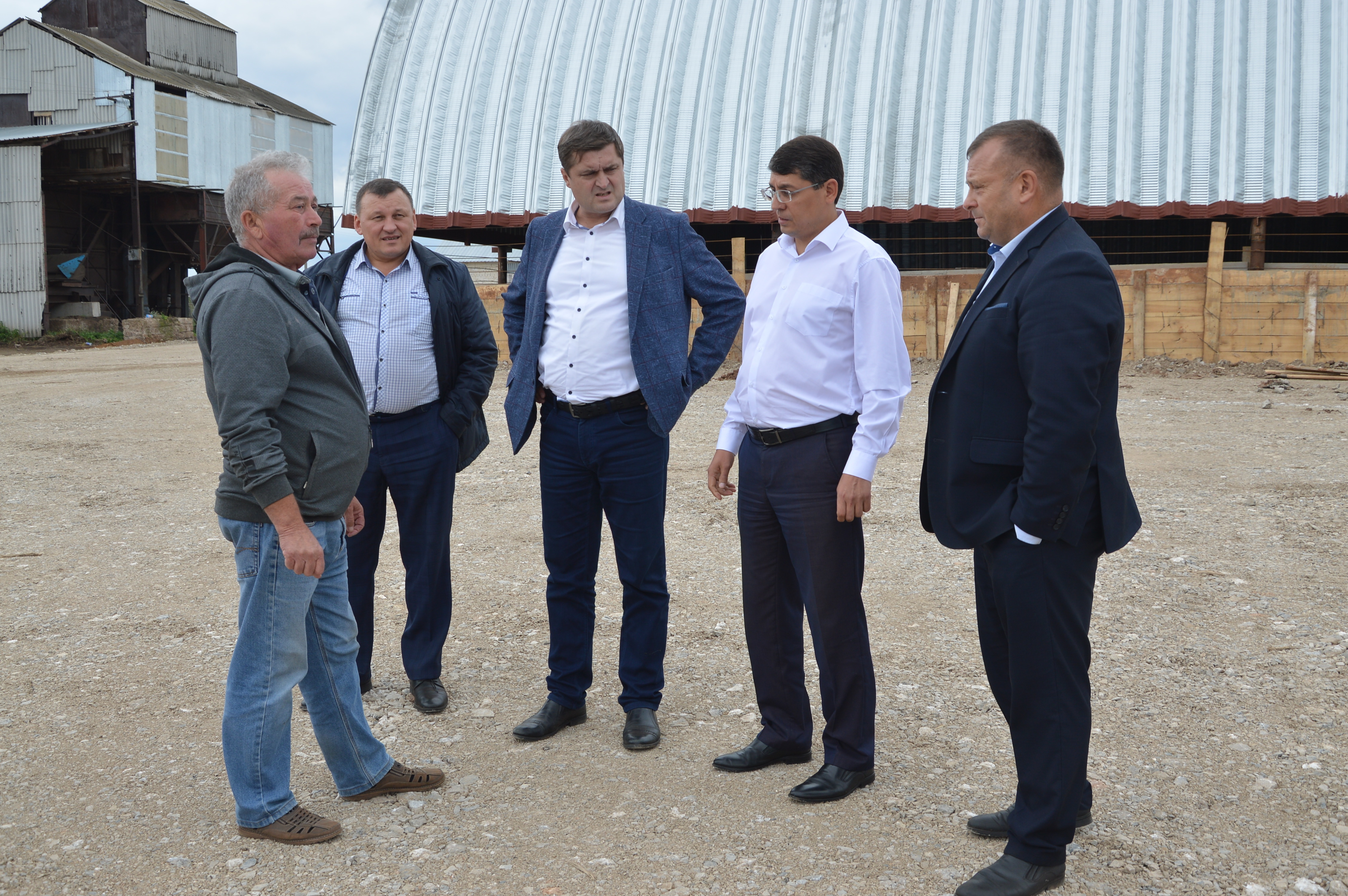 Наш район посетил министр сельского хозяйства РБ Ильшат Фазрахманов