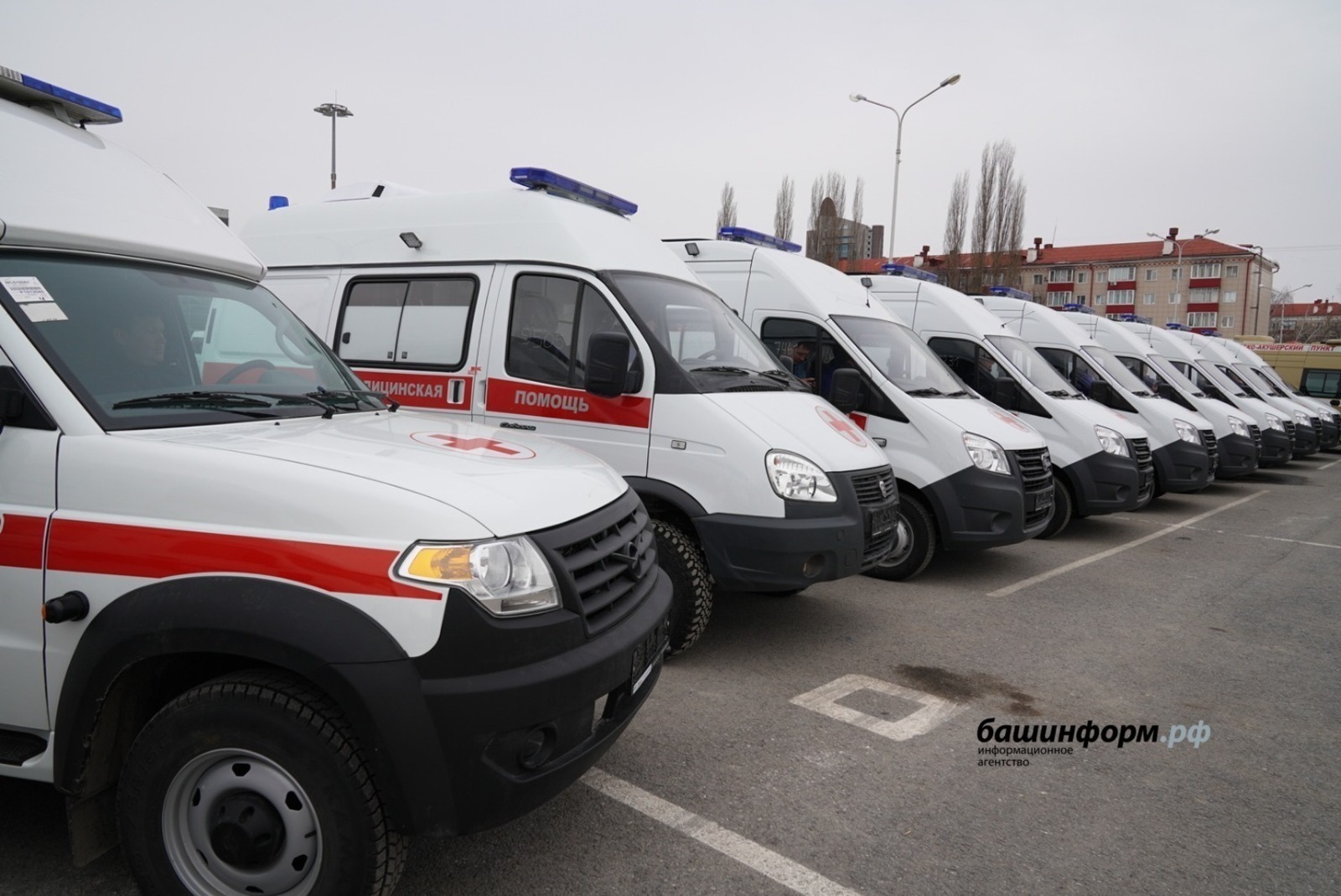 Автопарк скорой медицинской помощи в Башкирии обновляется