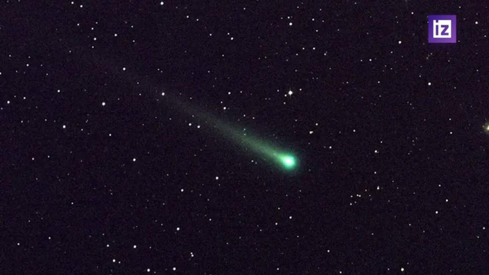 Жители Башкирии смогут увидеть зелёную комету