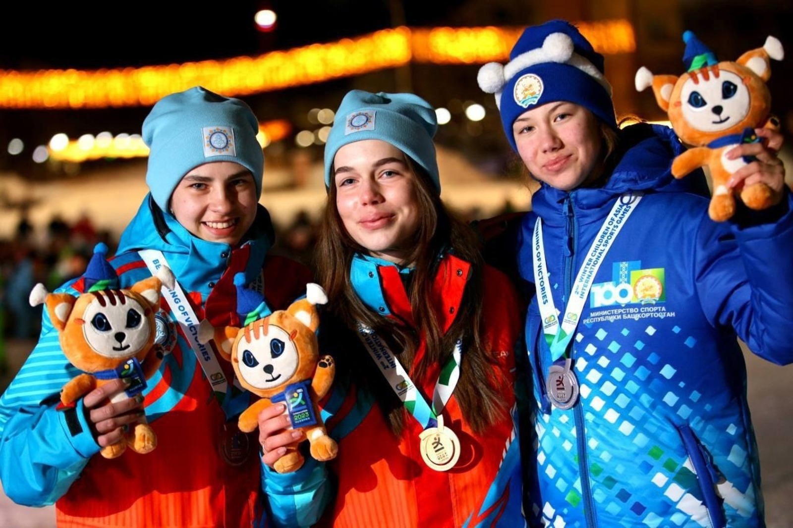 Сборная Башкирии завоевала на II зимних международных играх «Дети Азии» восемь медалей