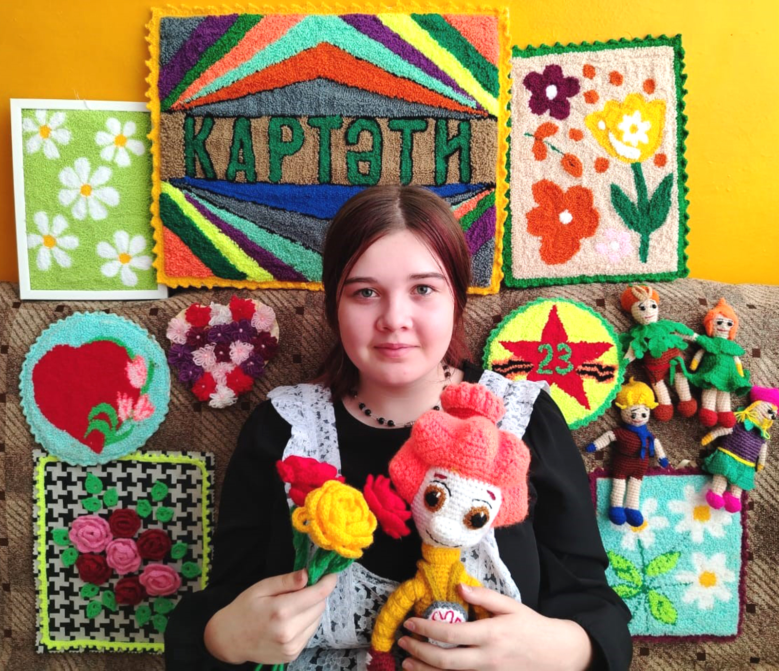 Здесь вяжут-вышивают красоту