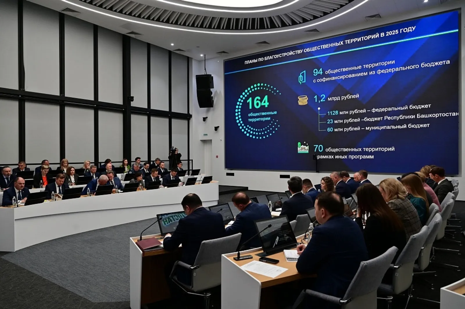 В Башкирии в 2025 году приведут в порядок 164 общественные территории