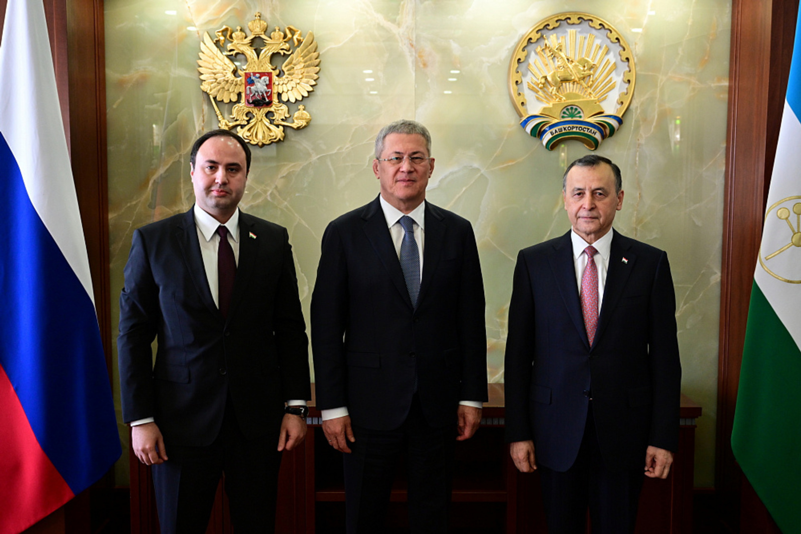 Встреча с официальной делегацией Таджикистана