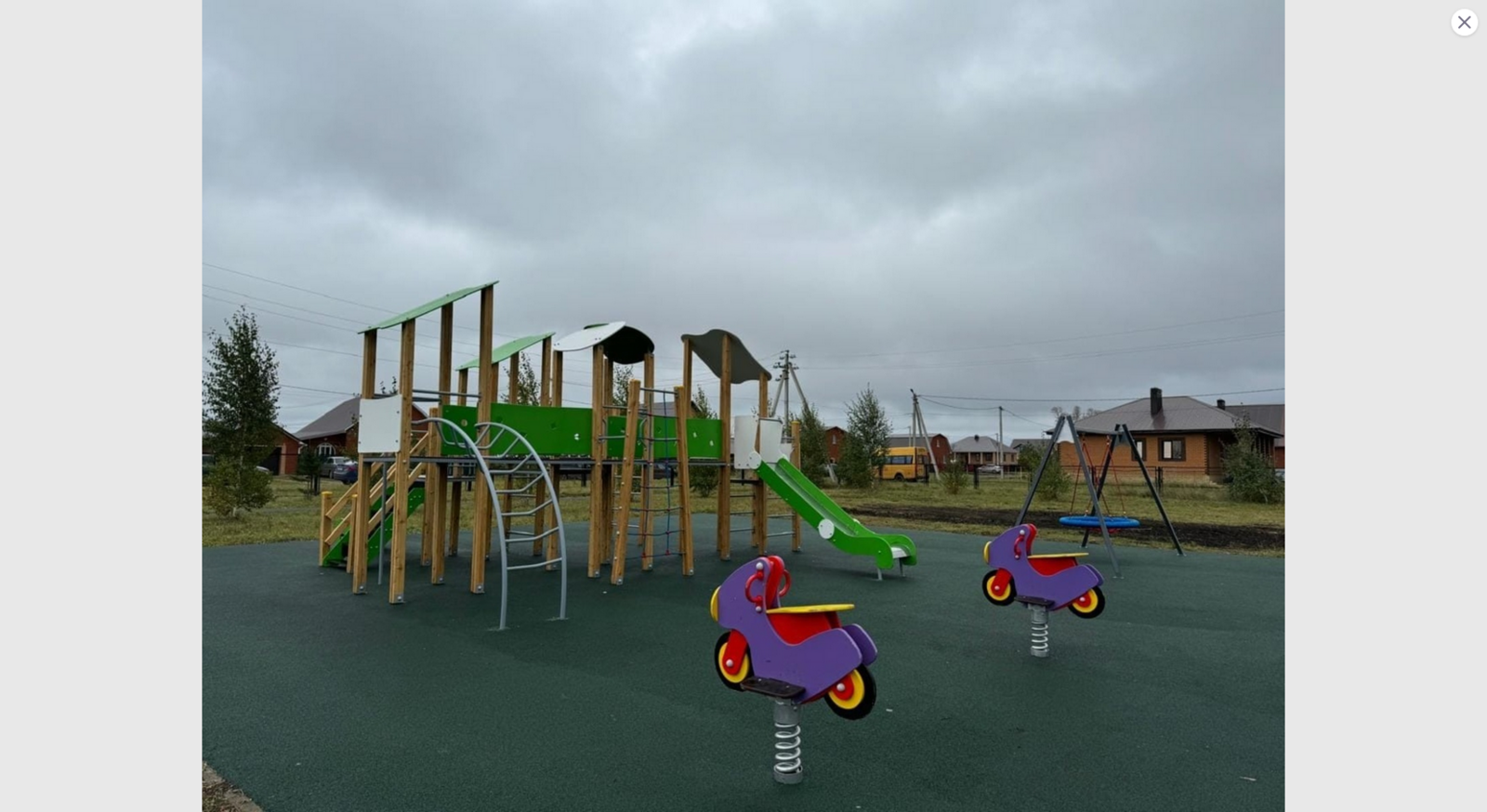 В райцентре Башкирии открыли новый парк