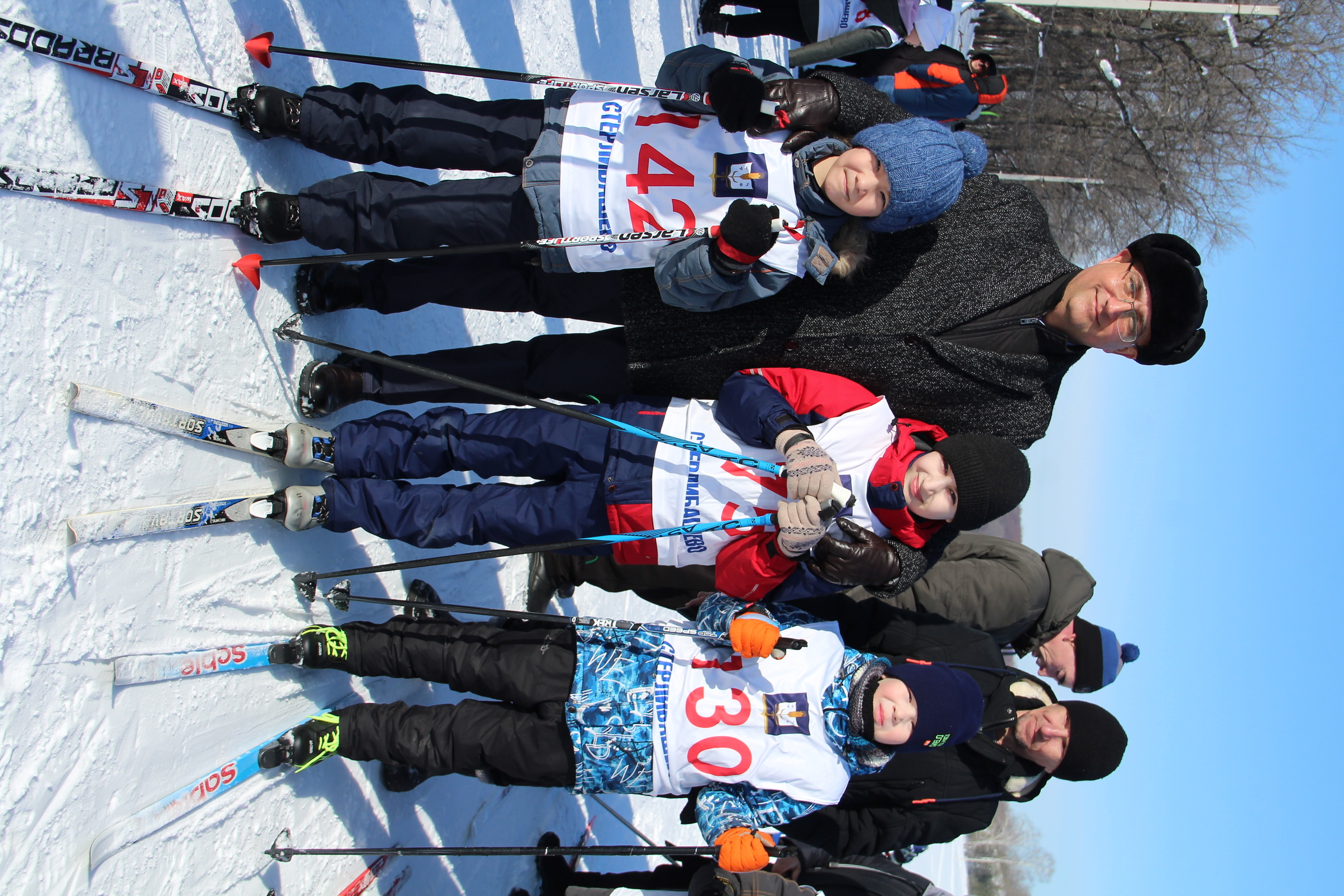 Сегодня на лыжной базе с. Стерлибашево состоялись лыжные соревнования памяти бывшего редактора районной газеты "Заветы Ленина" Марса Бариевича Тукаева
