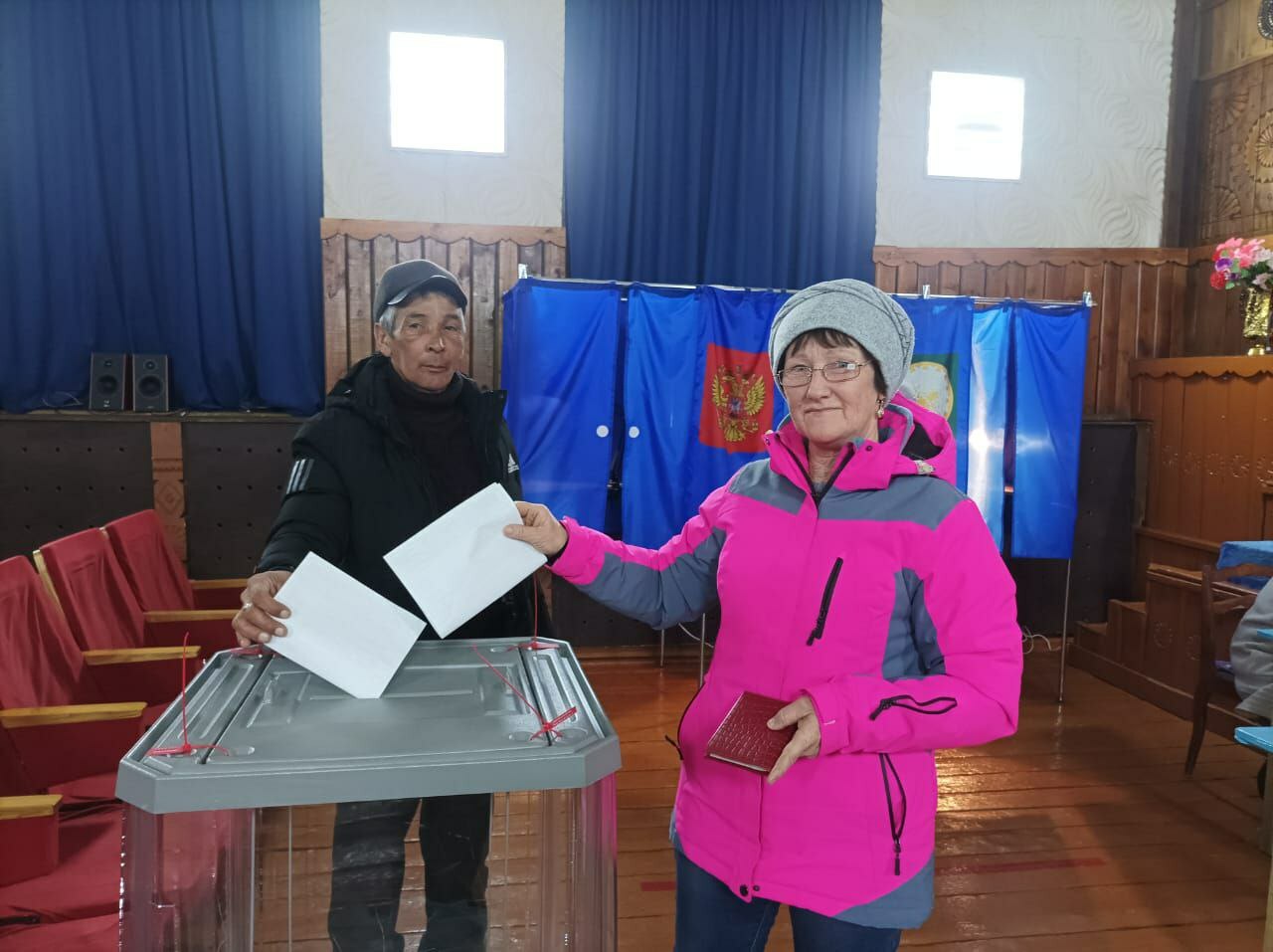 Активность избирателей наблюдается на избирательном участке №2827 с.Кабакуш