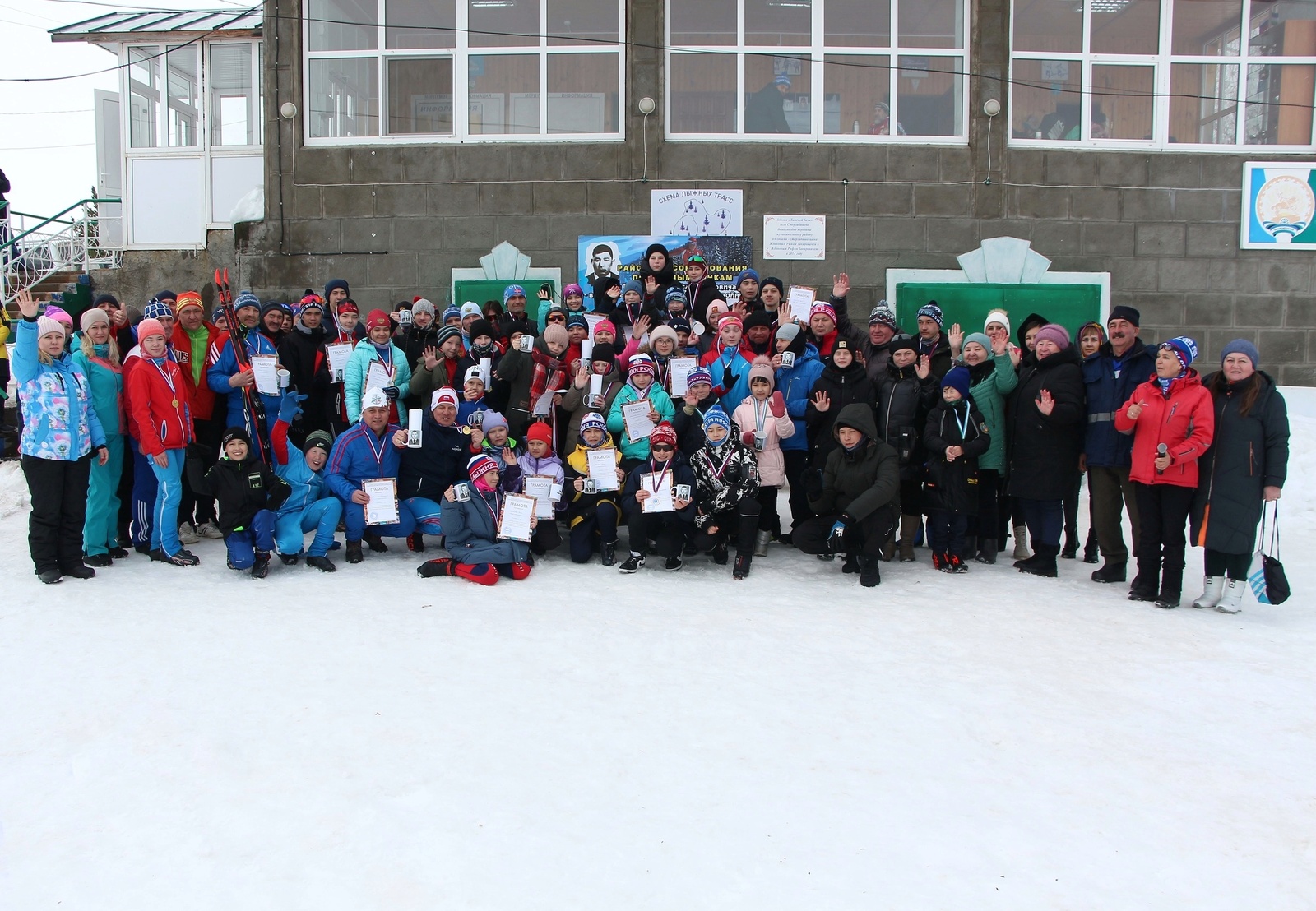 В Стерлибашево прошли лыжные соревнования в честь памяти учителя физкультуры